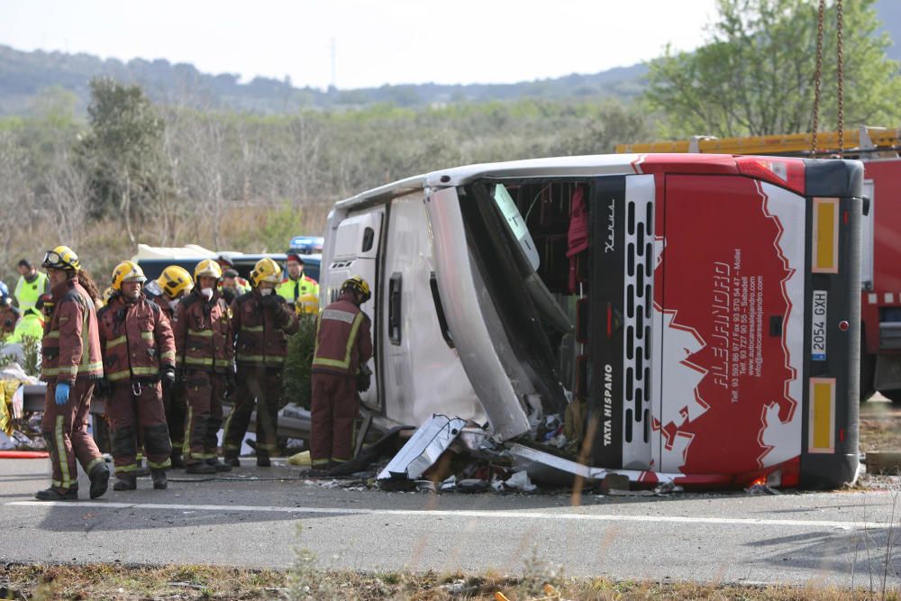 Accidente de tráfico en Freginals