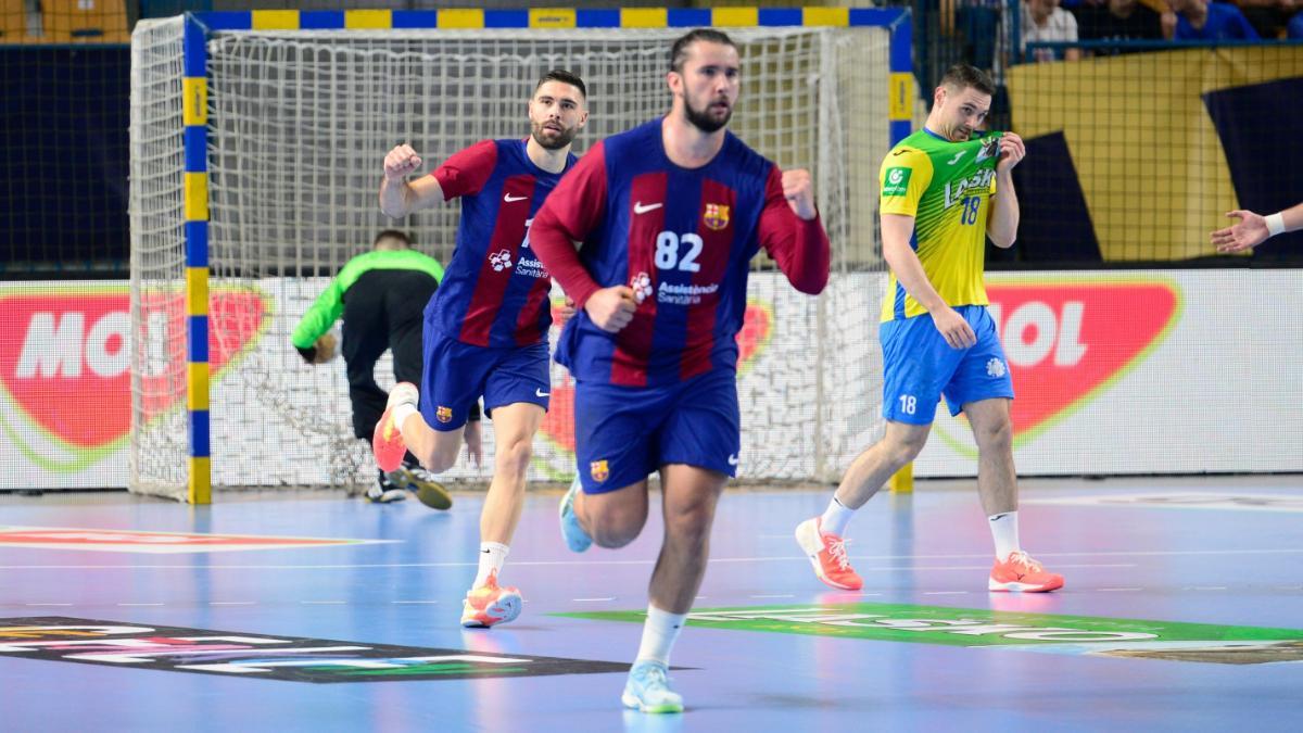 El Barça sofocó la rebelión del Celje en la segunda parte