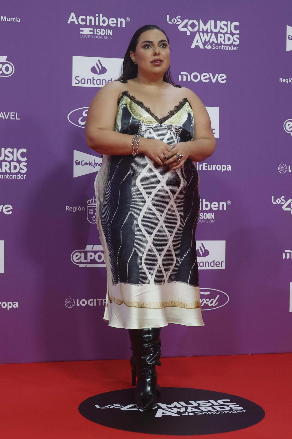 La alfombra roja de los 40 Music Awards en el Roig Arena de Valencia