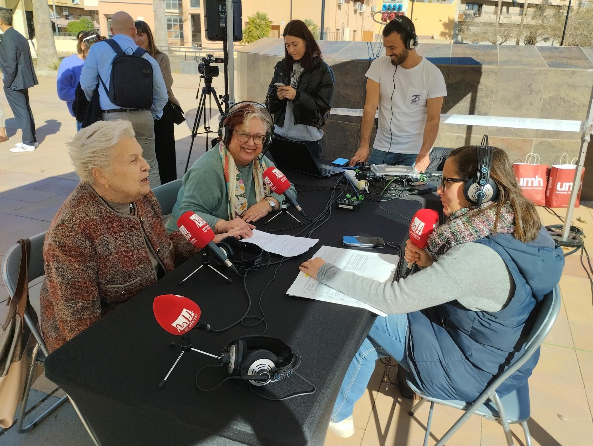 La UMH celebra el Día Mundial de la Radio en El Campello