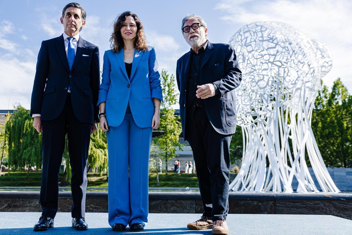 Nueva escultura del artista Jaume Plensa en Madrid