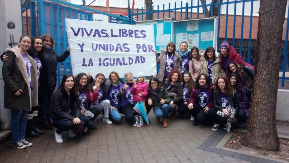 Huelga en la escuela pública