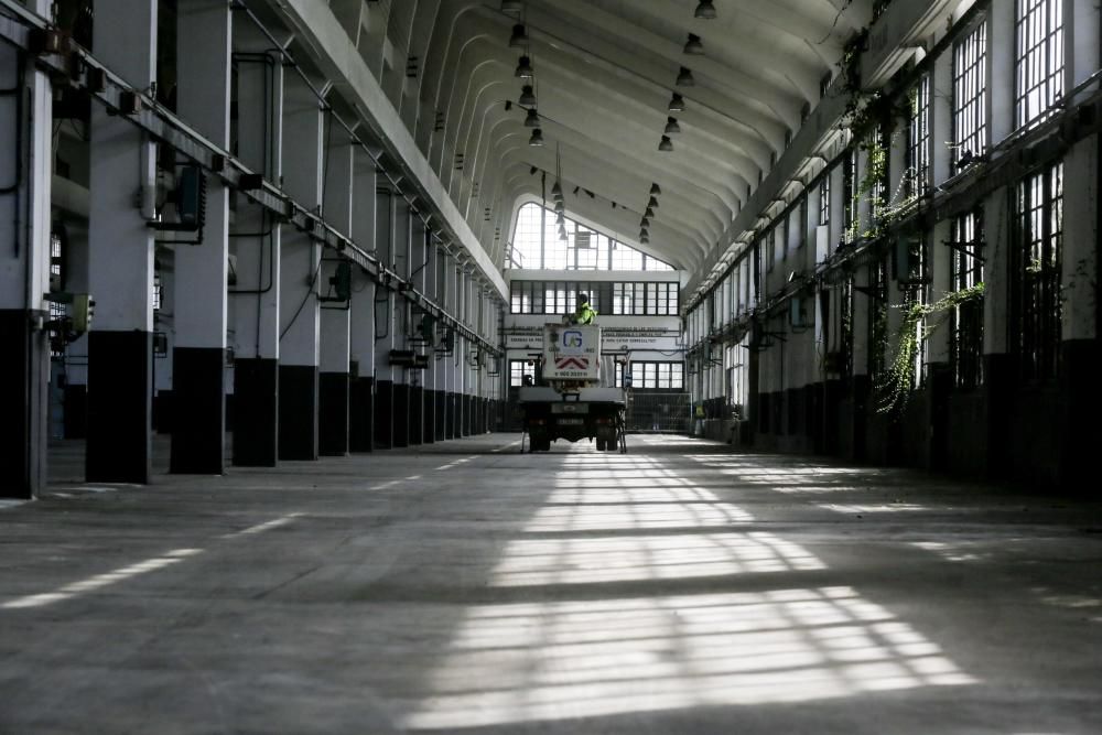 Preparativos Premios Princesa en la Fábrica de armas de La Vega