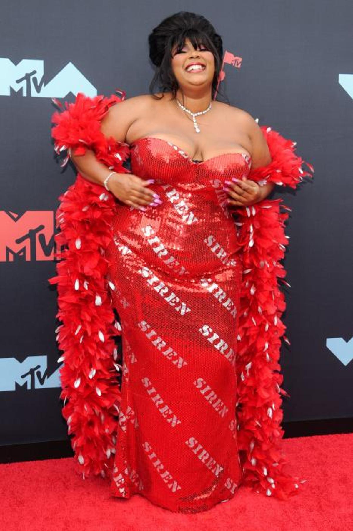Lizzo, en los MTV Video Music Awards 2019