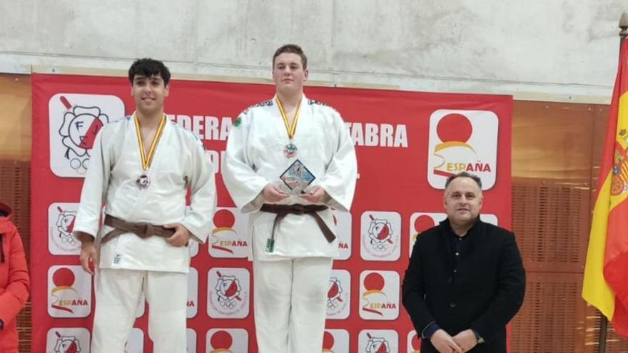 Siete medallas asturianas en el sector oeste de judo