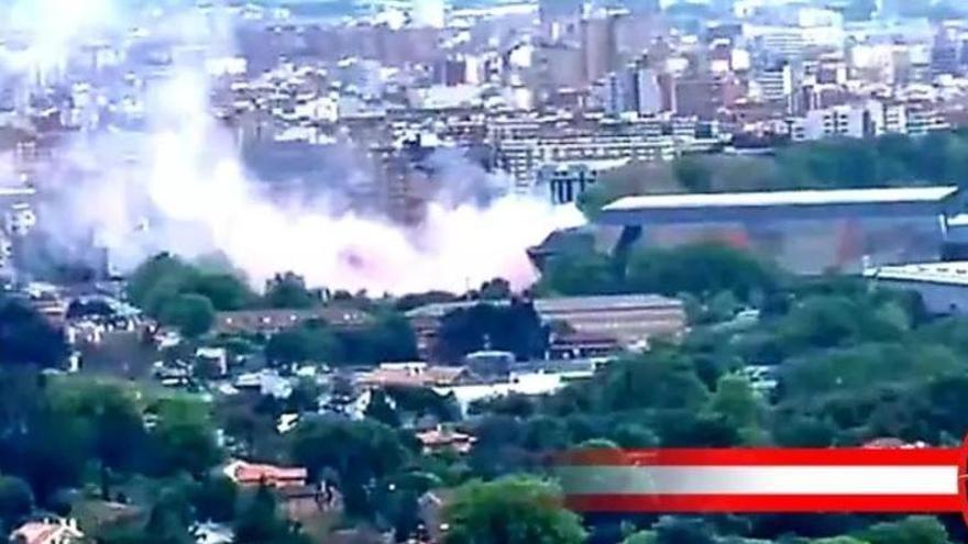 El día que Gijón parecía Belgrado: el espectacular VÍDEO que muestra desde arriba el recibimiento al Sporting para el derbi