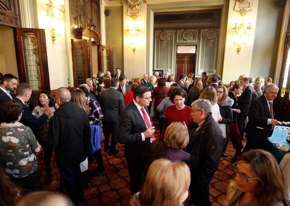 40.º aniversario de la Carta Magna en el Parlamento asturiano