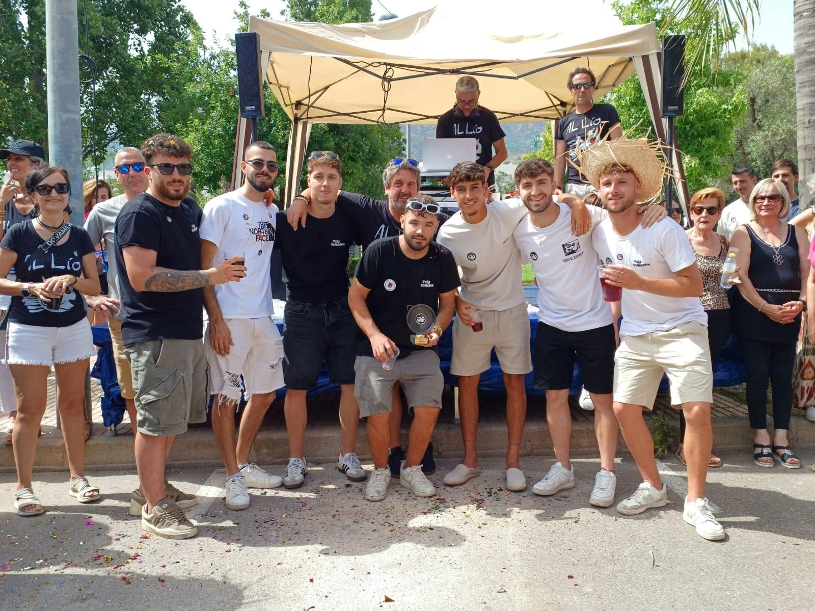 Las imágenes del primer concurso de paellas entre peñas de Benicàssim