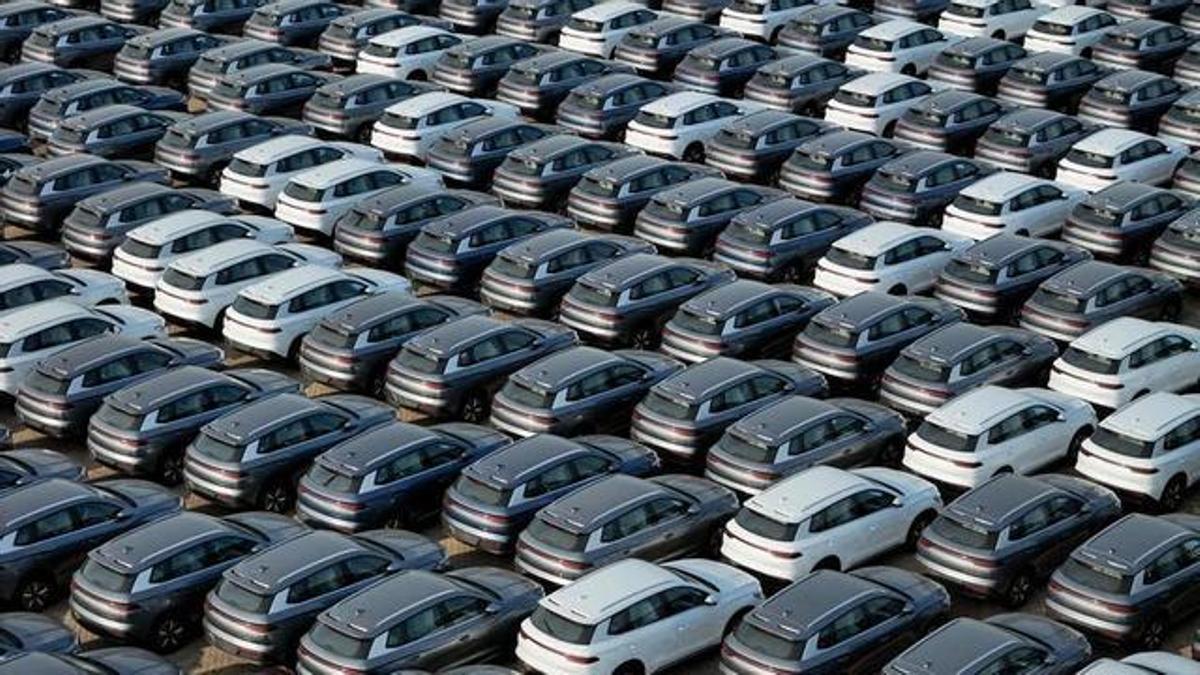 Vehicles elèctrics, en una imatge d'arxiu.