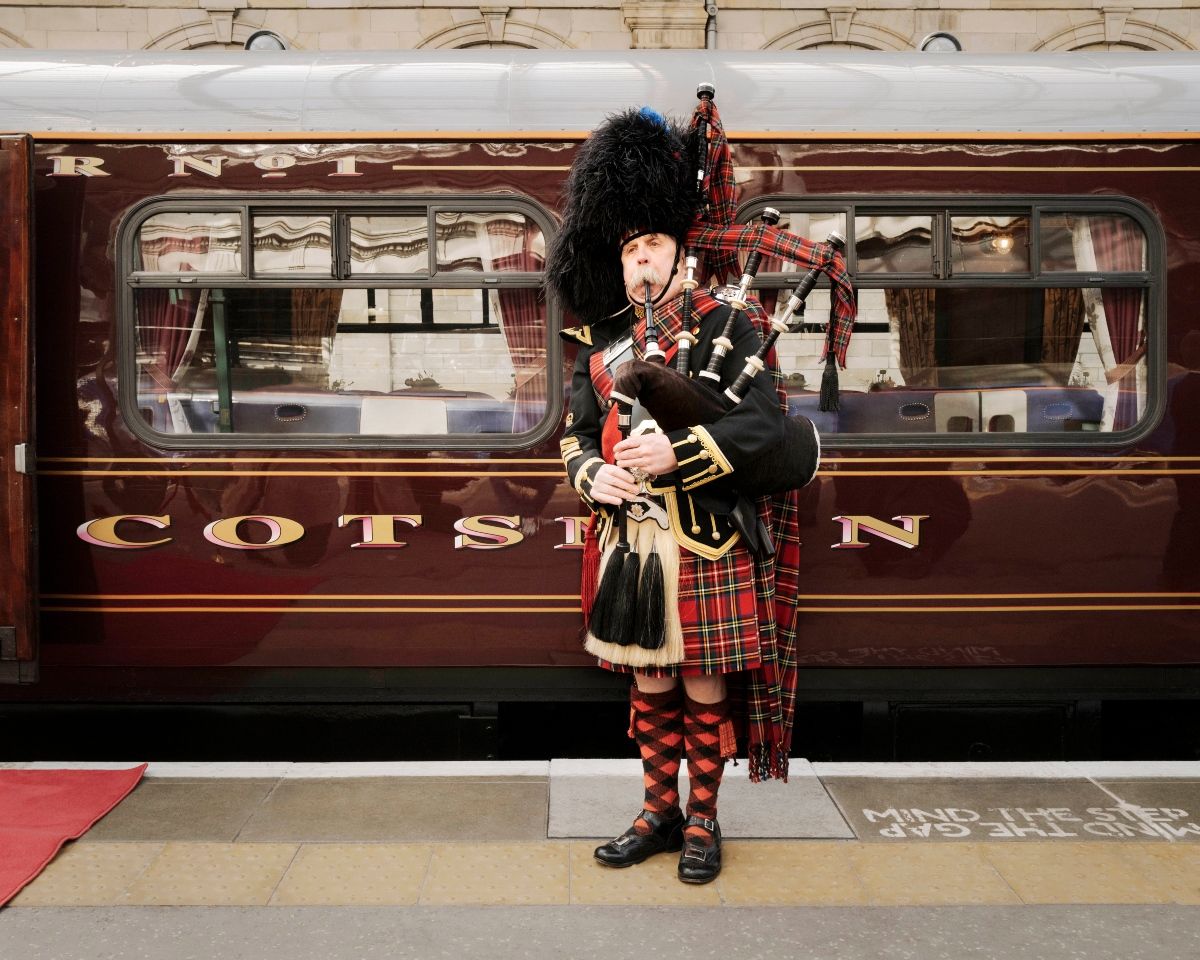 Bienvenidos a Royal Scotsman, el exclusivo convoy de A Belmond Train.