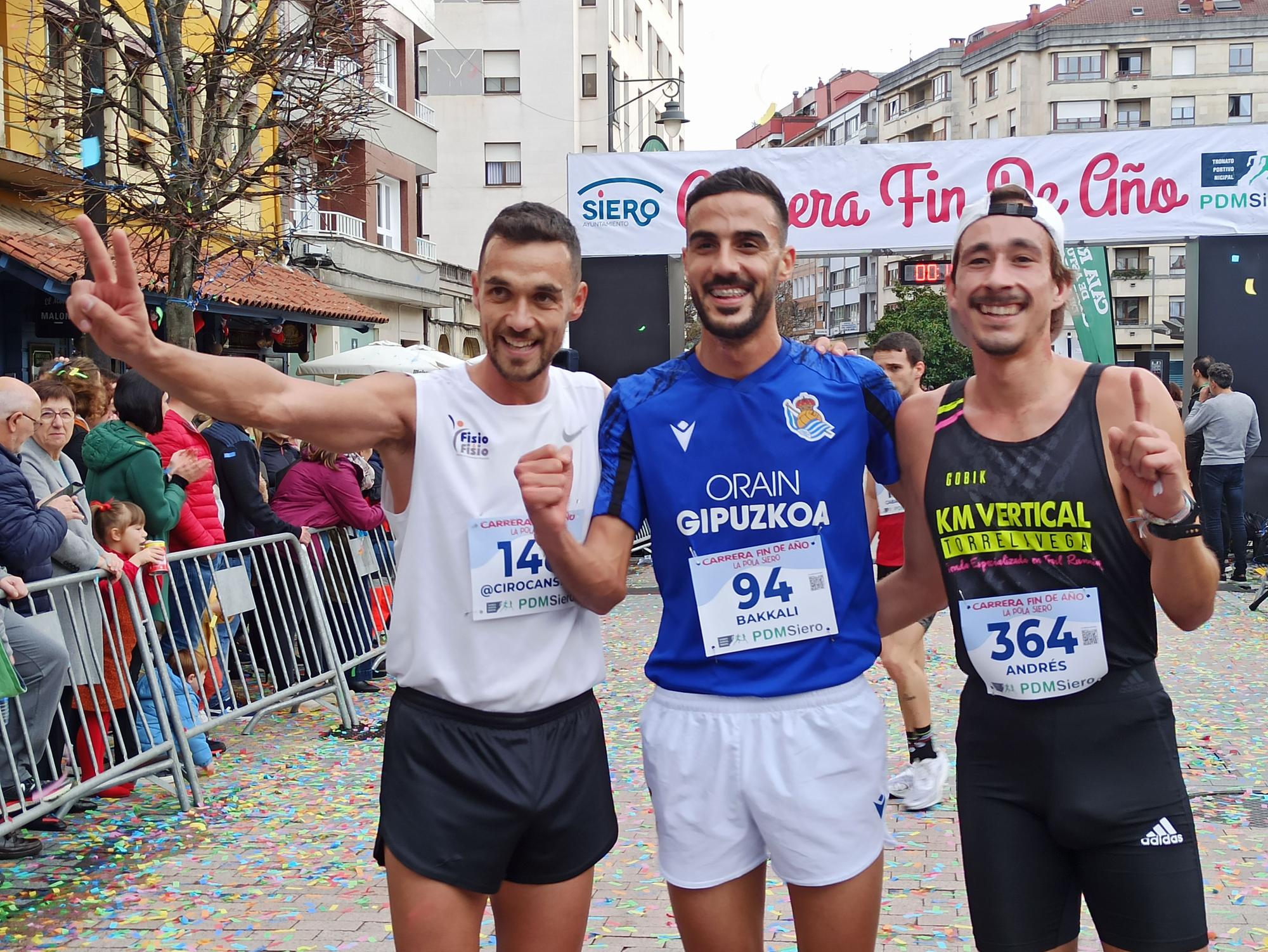 Casi 1.500 participantes disputan la carrera de Fin de Año de Pola de Siero