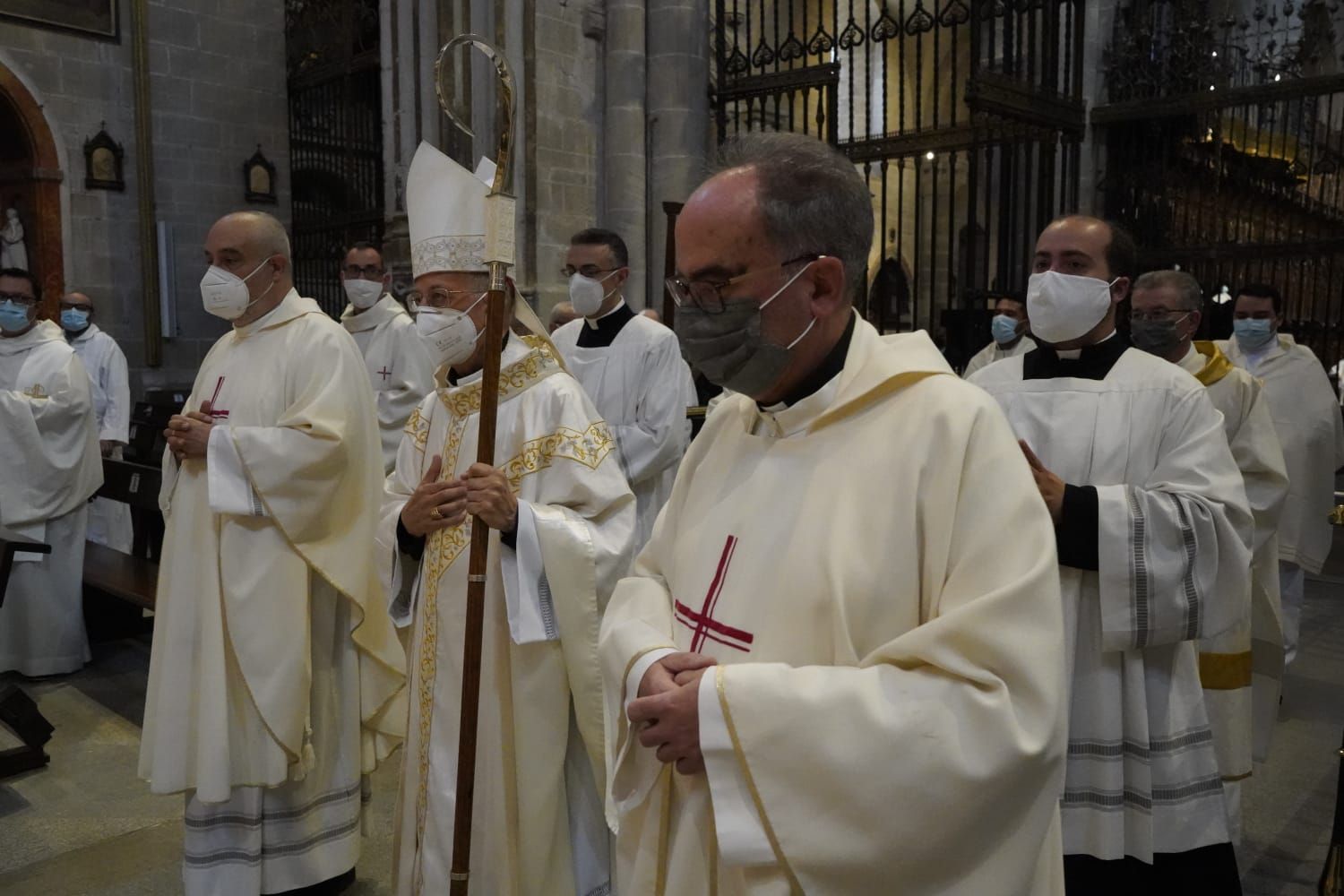 Ricardo Blázquez preside la misa crismal en la Catedral de Zamora