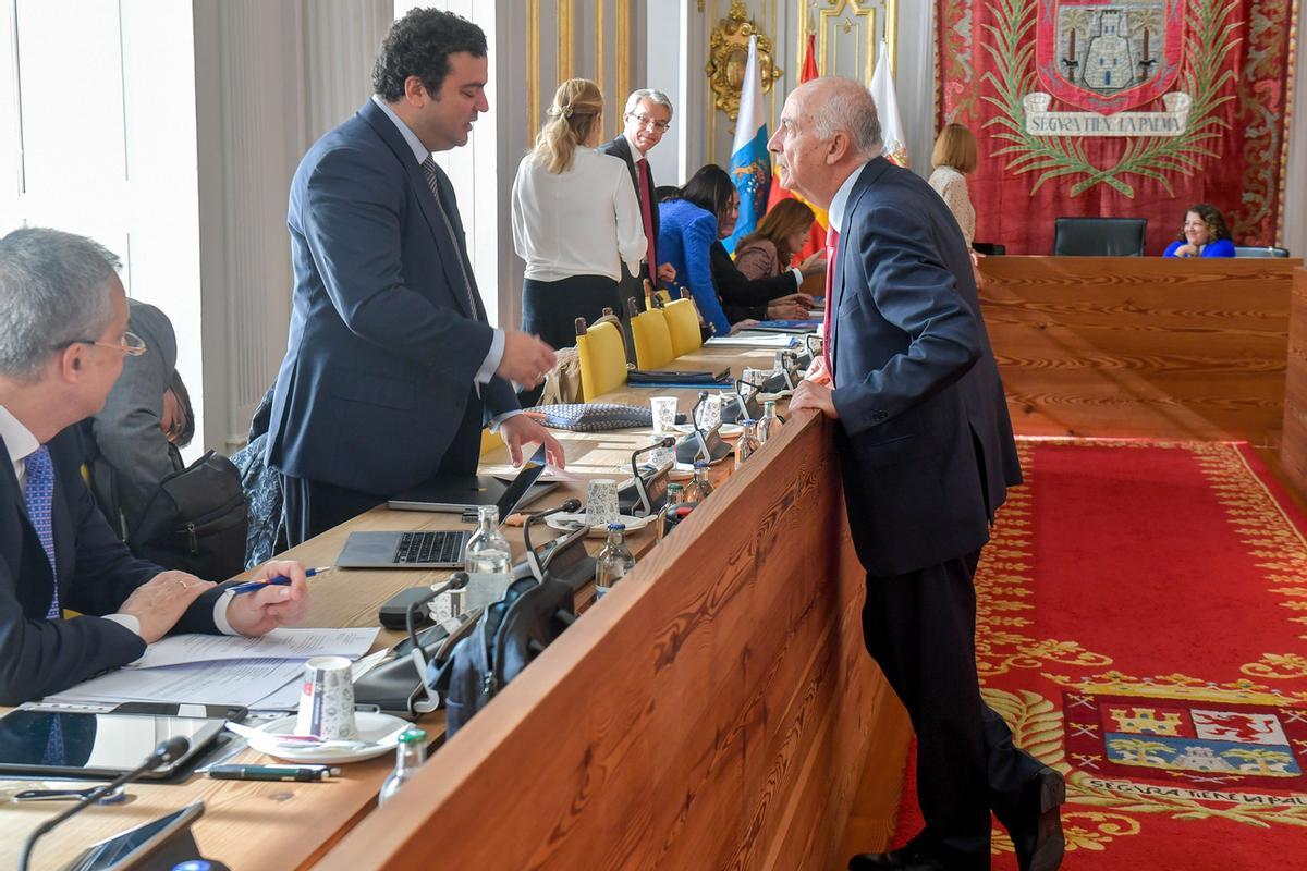 Último pleno del año 2023 en el Ayuntamiento de Las Palmas de Gran Canaria