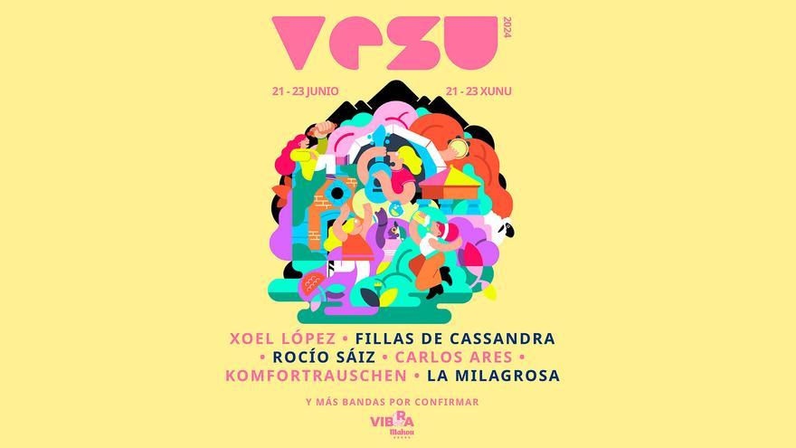 Estos van ser los nuevos escenarios del festival Vesu, que camuda d&#039;allugamientu