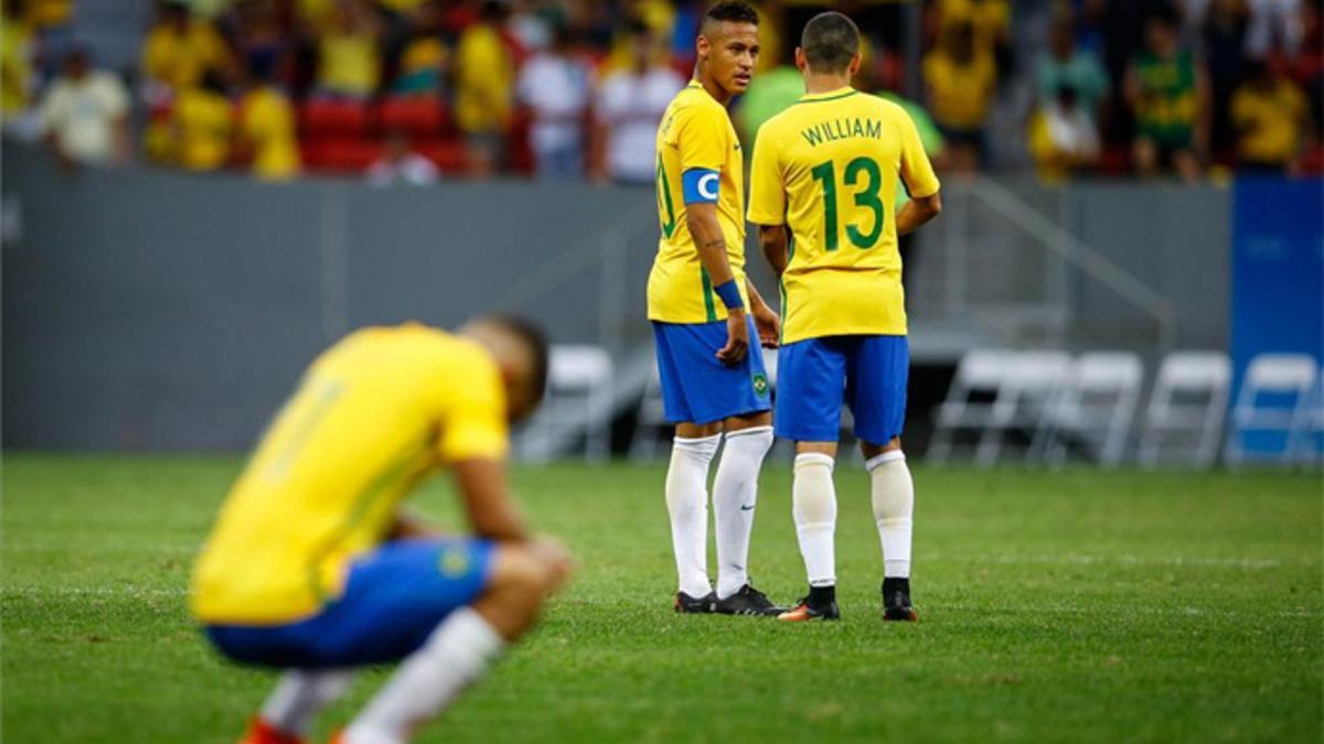 Neymar no ocultó su decepción tras el estreno olímpico, pero trasladó un mensaje de optimismo