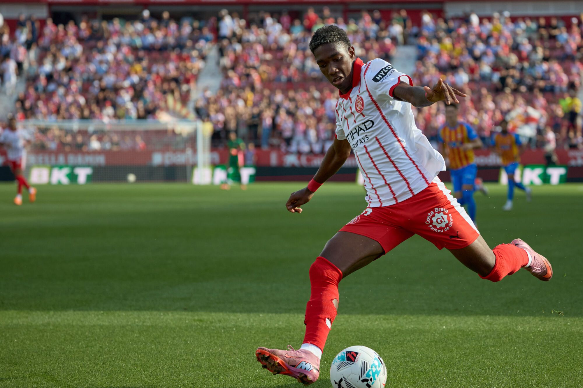 Les imatges del Girona FC - València