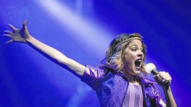 Martina Stoessel, protagonista de 'Violetta', en un concierto.