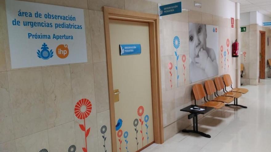 El hospital San Juan de Dios pone en marcha su nueva unidad de pediatría