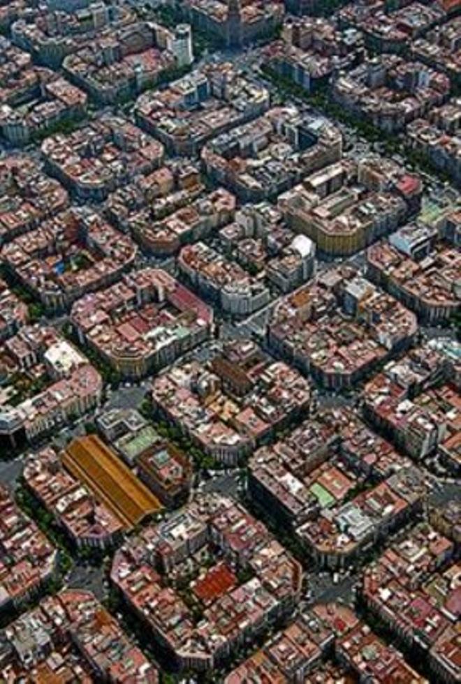 L’Eixample de Barcelona.