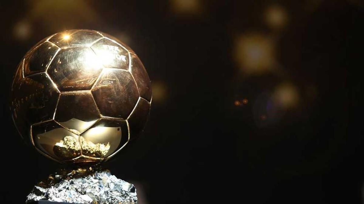 Una imagen del Balón de Oro que se entregará este jueves al mejor jugador de 2017