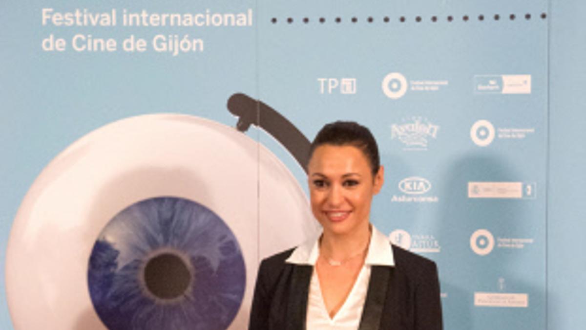 Natalia Verbeke en el Festival de Cine de Gijón 2014