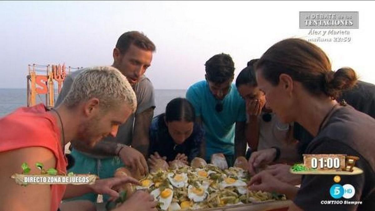 Imagen de la emisión de 'Supervivientes 2024' de Telecinco.