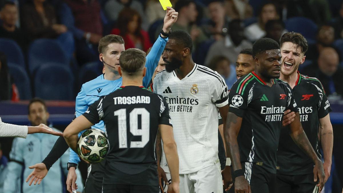 El 1x1 del Real Madrid contra el Arsenal en Champions