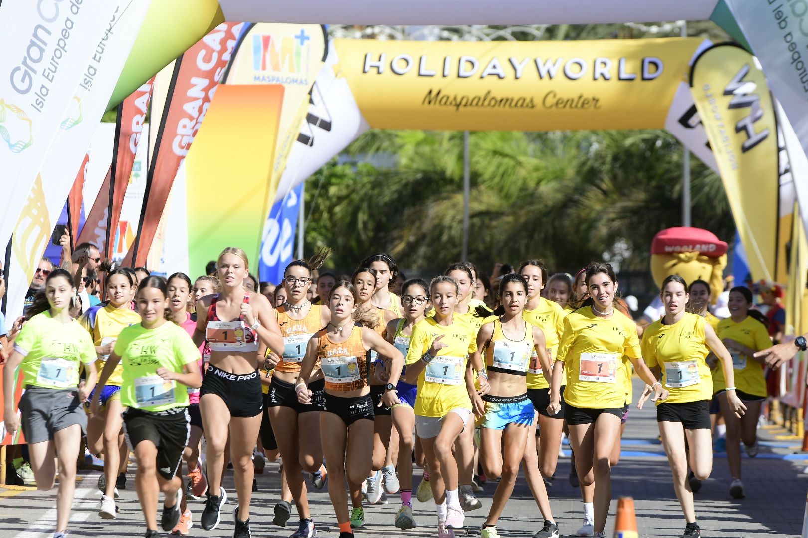 Carreras infantiles de la Gran Canaria Maspalomas Marathon