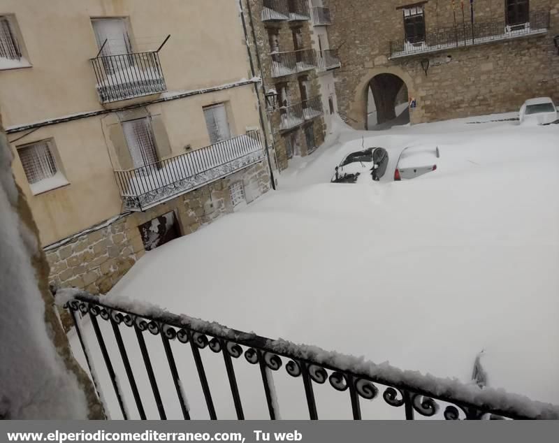 Espectaculares imágenes de las nevadas