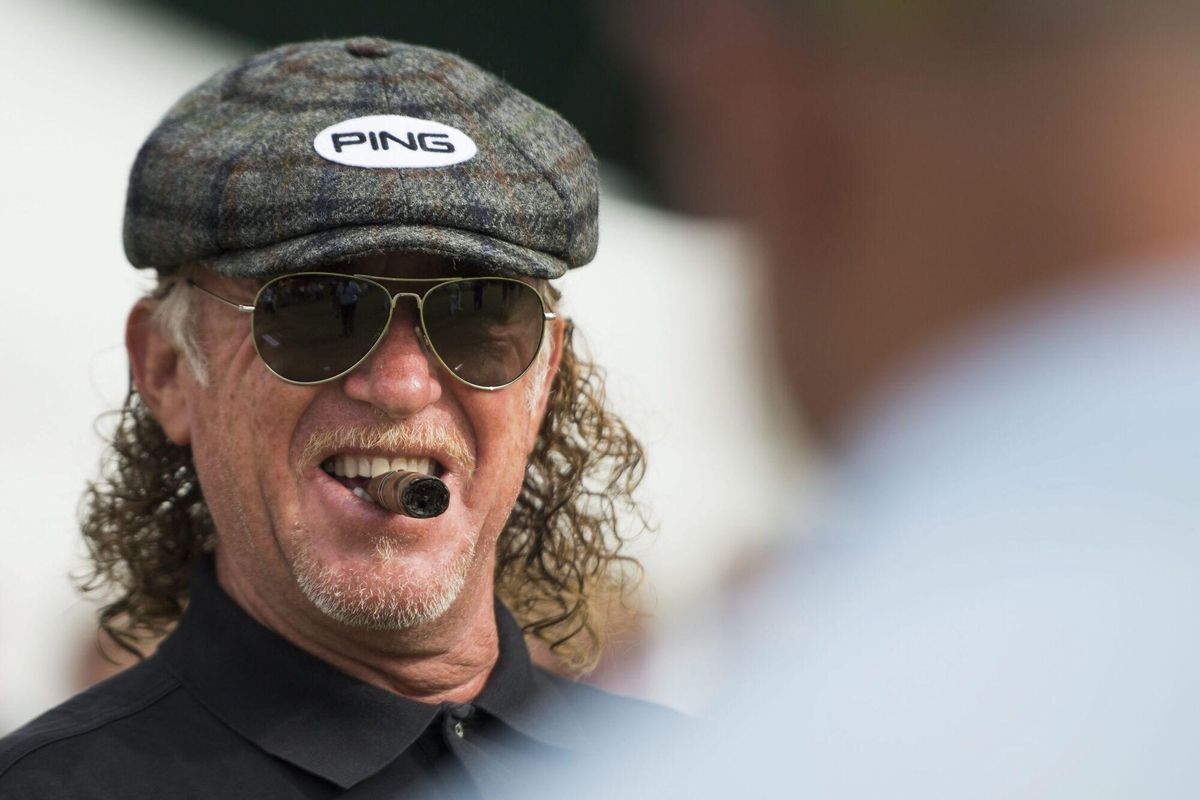 Miguel Ángel Jiménez, en Suiza, hace unos años.