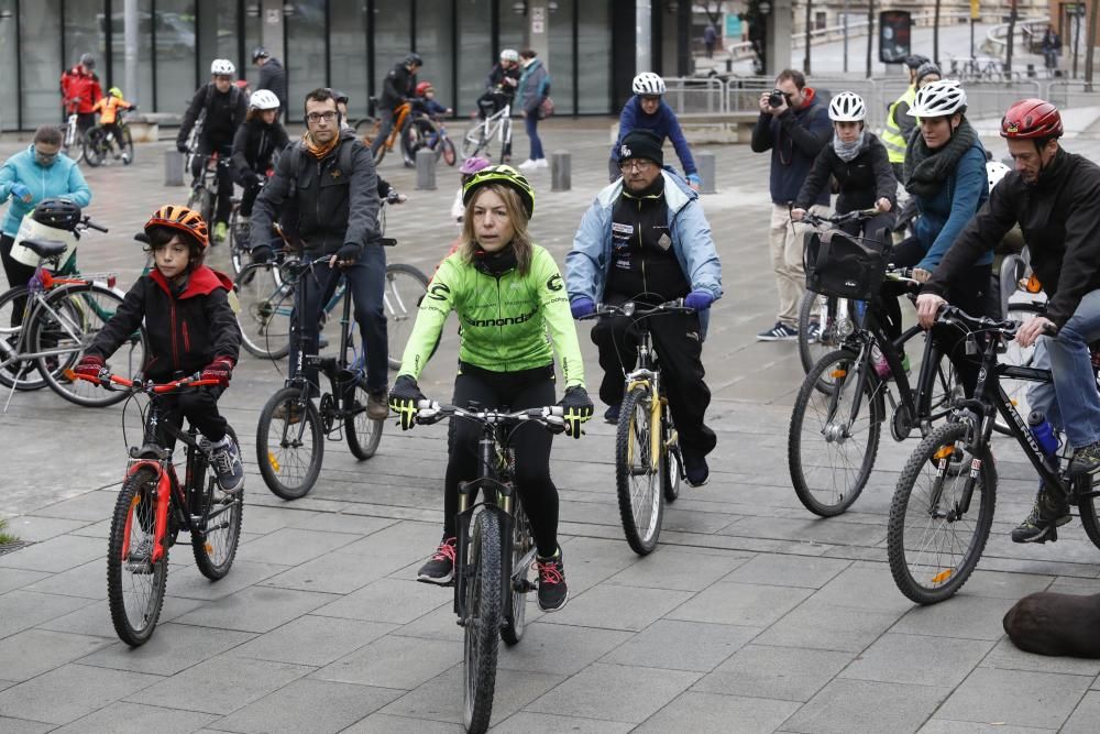 Bicicletada de Mou-te en bici