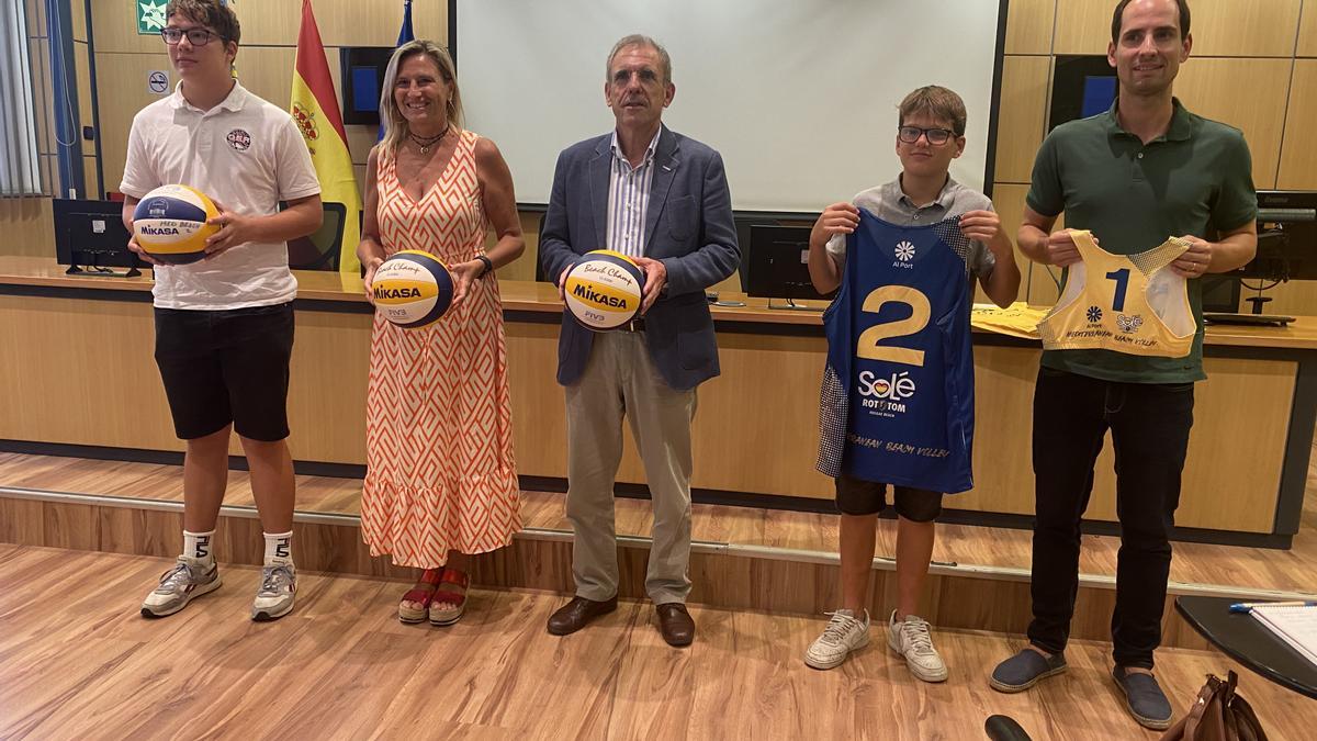 Presentaición Med Beach Tour 2023