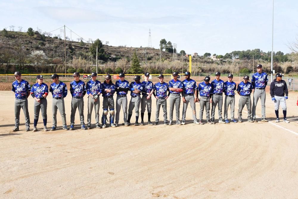 Inauguració del camp de beisbol del Congost