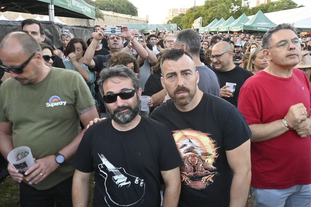 Ambiente de la segunda jornada del Rock Imperium Festival en Cartagena