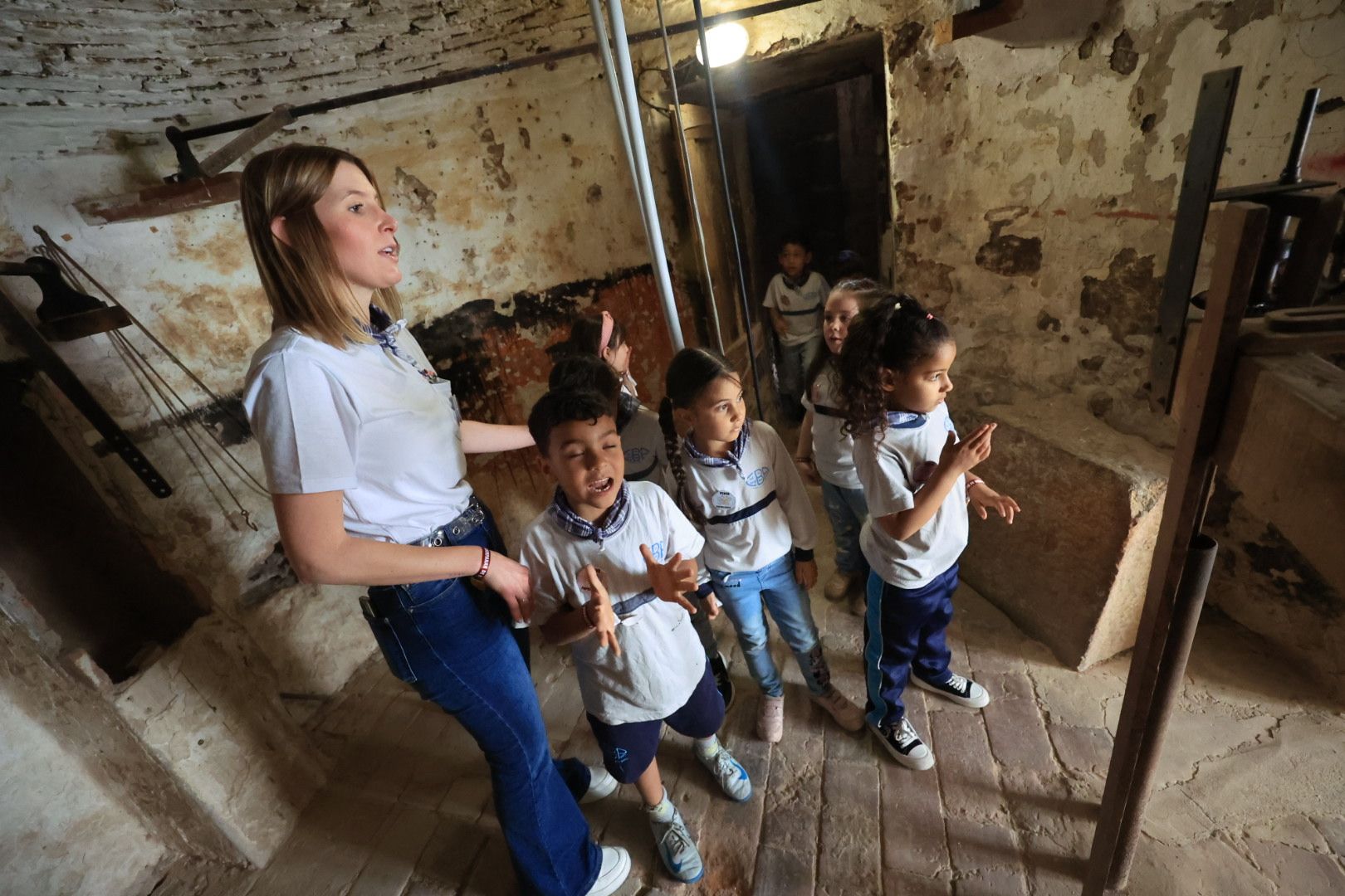 FOTOGALERIA I Les imatges de l'exitosa pujada al campanar de l'arxiprestal de Vila-real