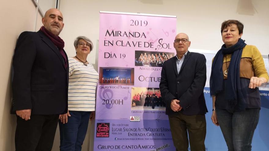 &quot;Amigos de Miranda&quot; organiza un festival coral en el San Fernando