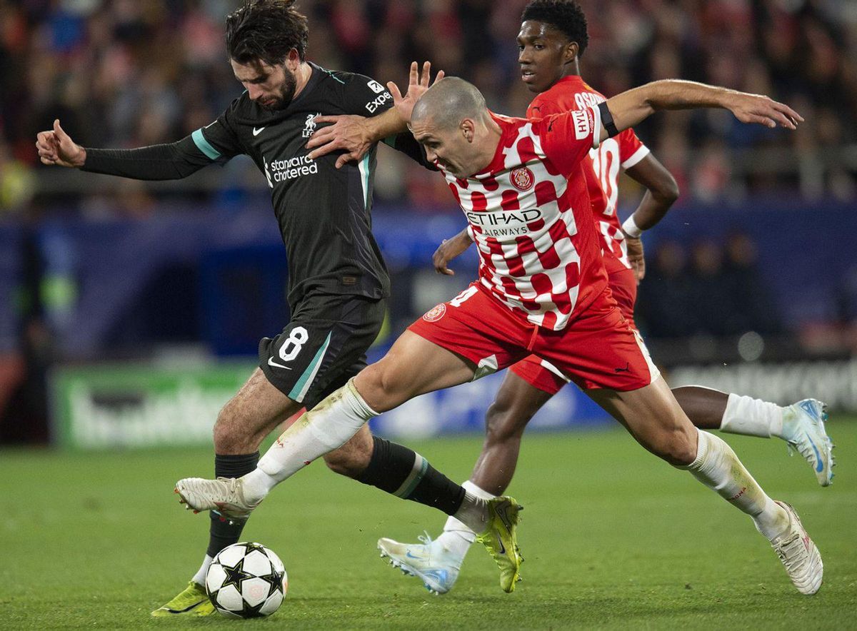 Massa Liverpool a Girona Massa Liverpool a Girona