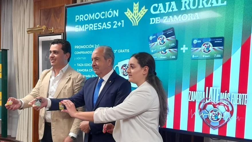 El Zamora CF confía en alcanzar los 4.000 abonados