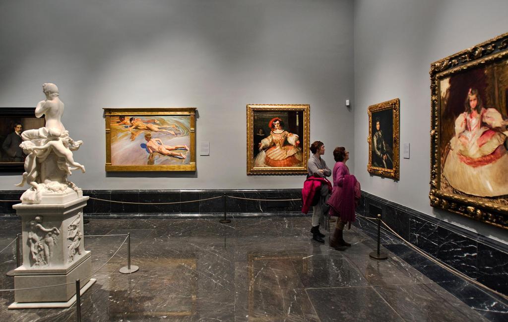 Sala de Sorolla en el Museo del Prado