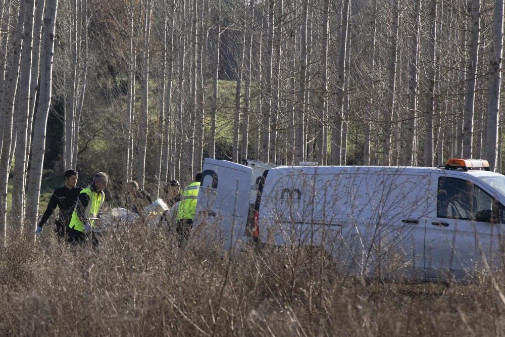 Troben mort el jove de Lloret desaparegut en una séquia de Sils