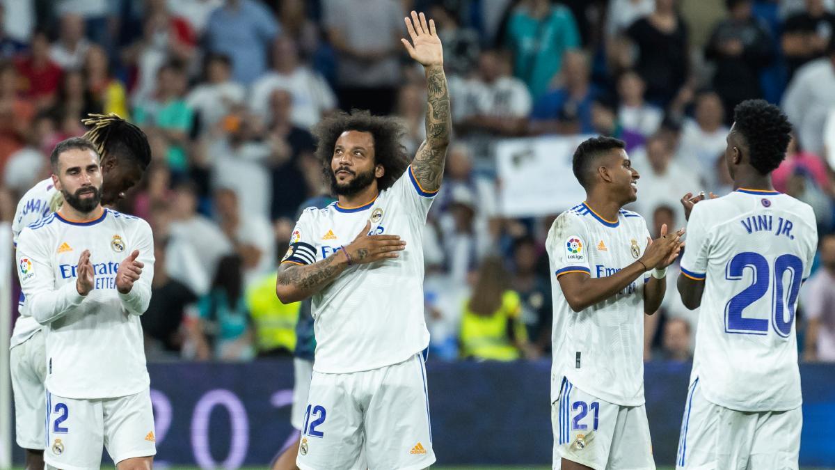 Marcelo se despidió de la afición del Real Madrid entre lágrimas