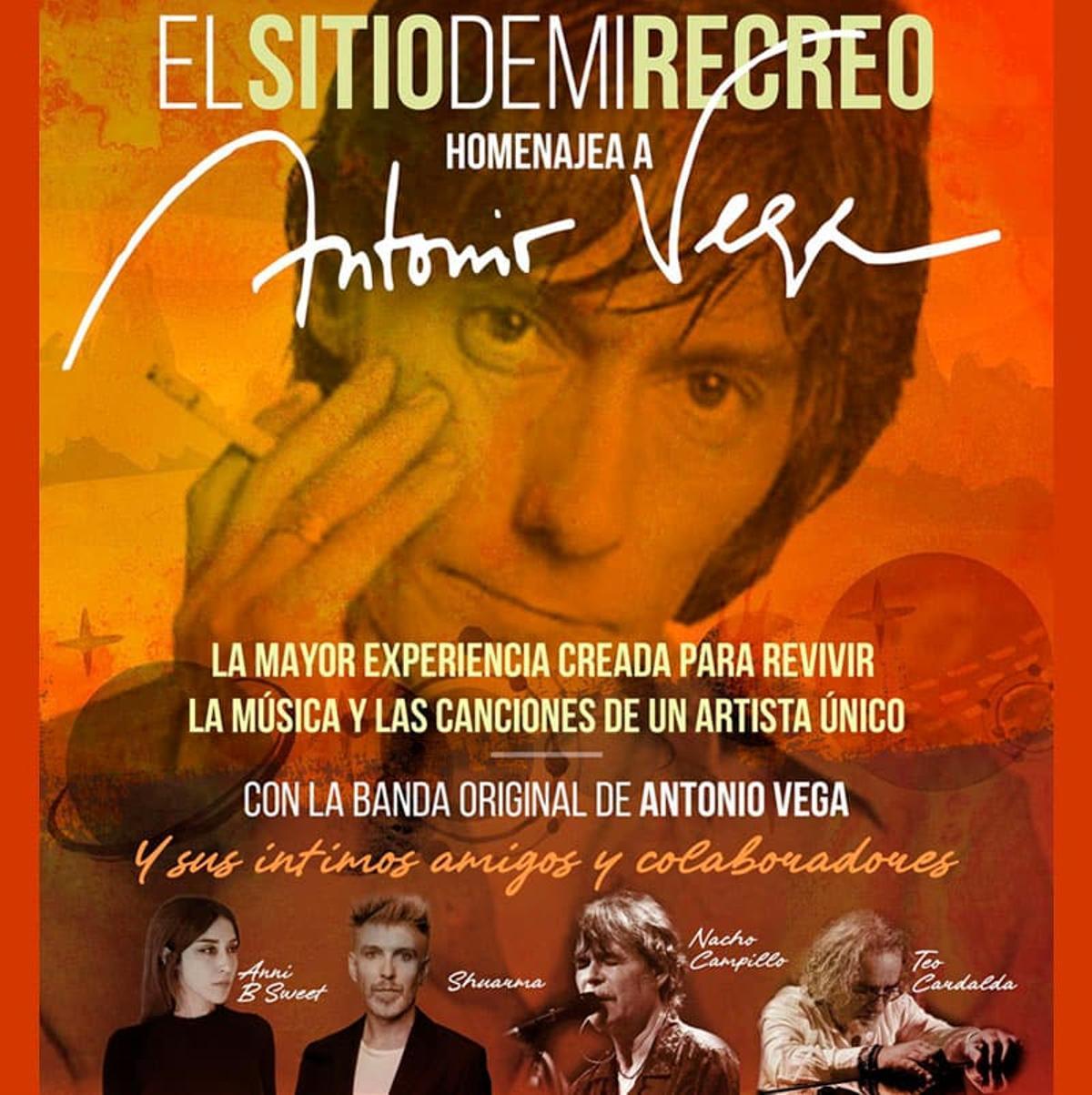 Homenaje a Antonio Vega.