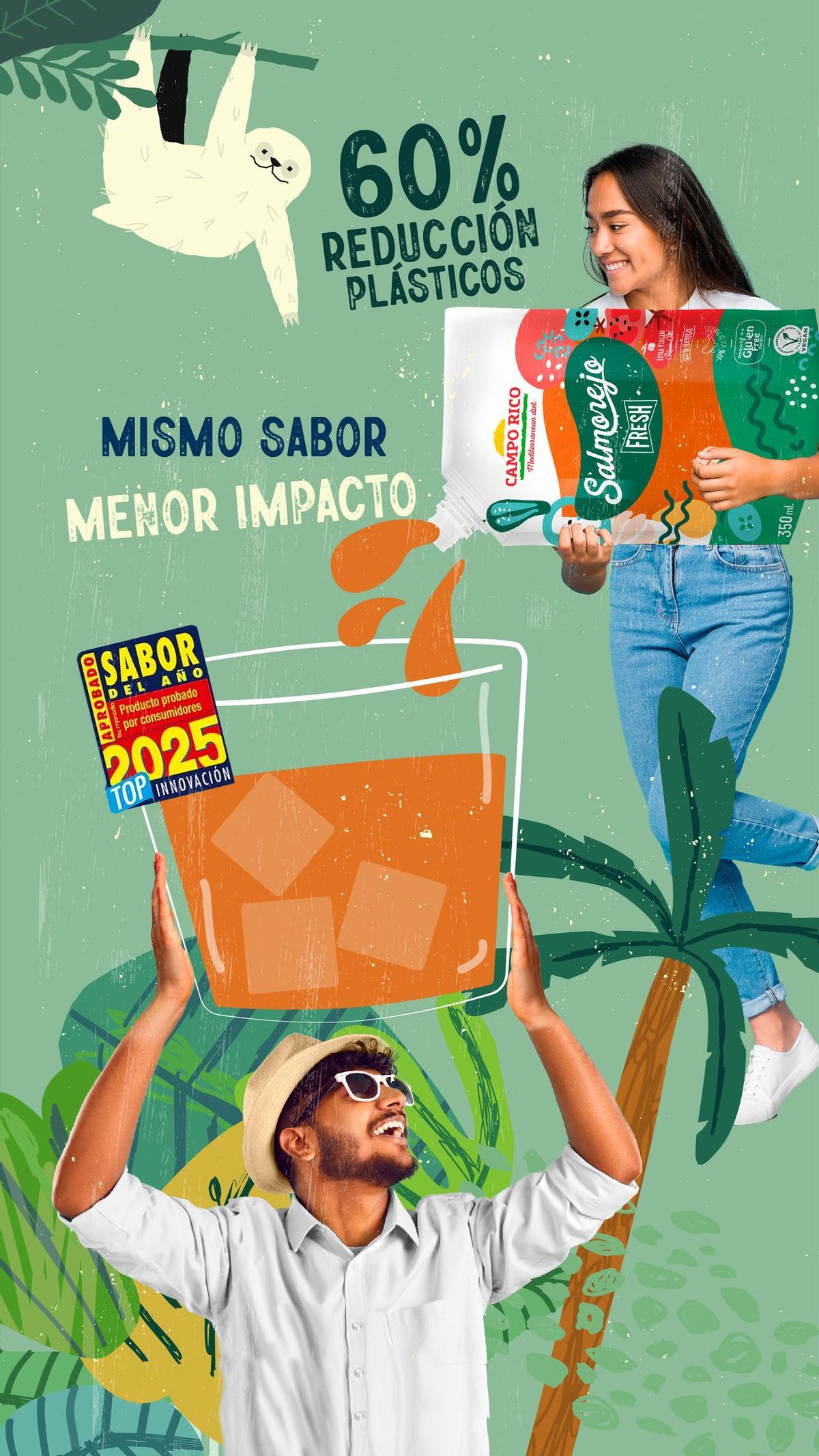 Sabor de siempre en un formato que piensa en el planeta