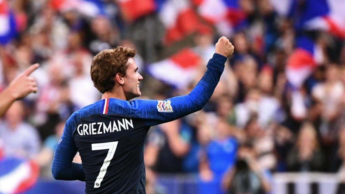 Griezmann certificó la victoria de Francia sobre Alemania con dos goles