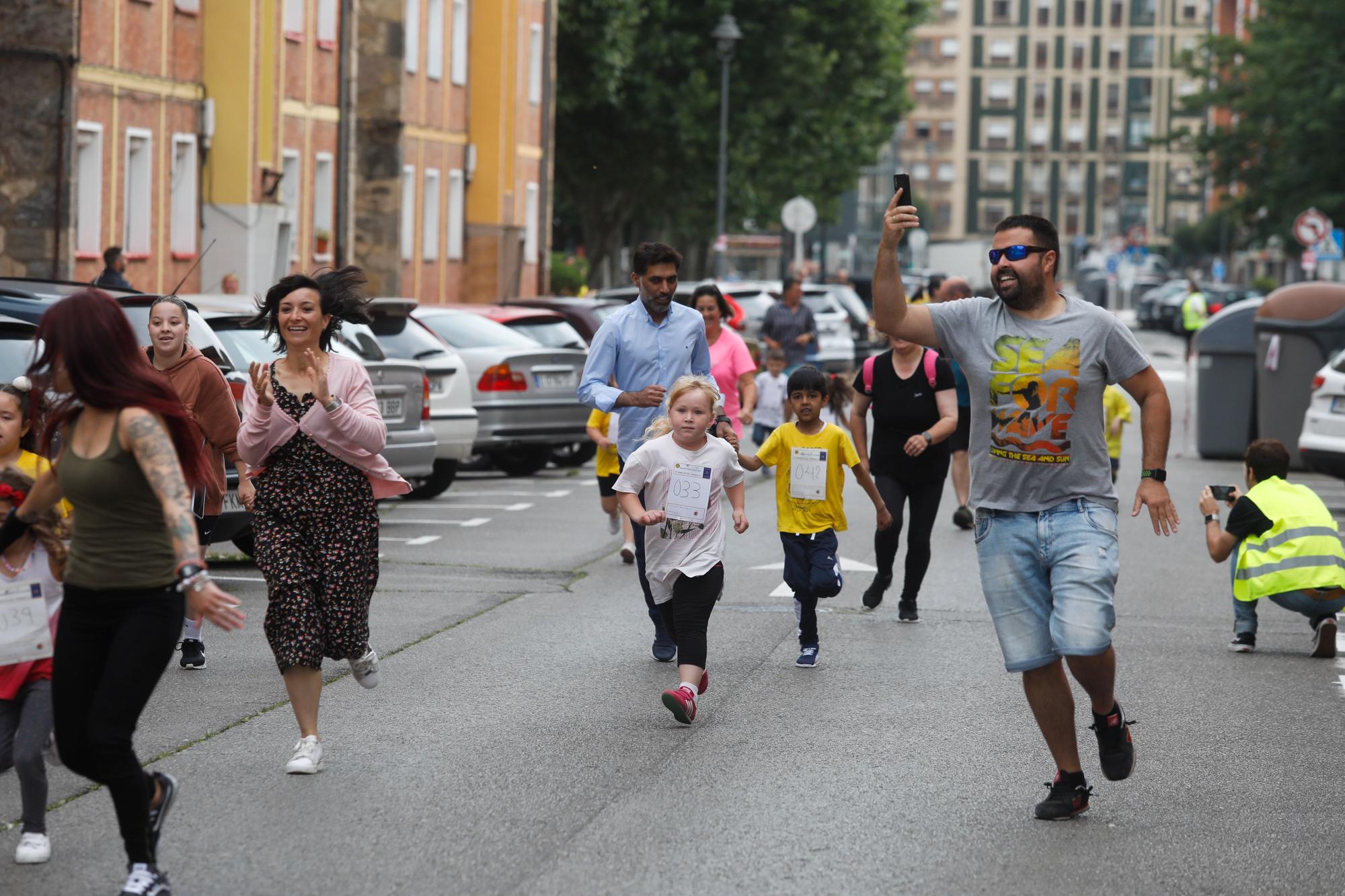 Así fue la última jornada escolar en Avilés