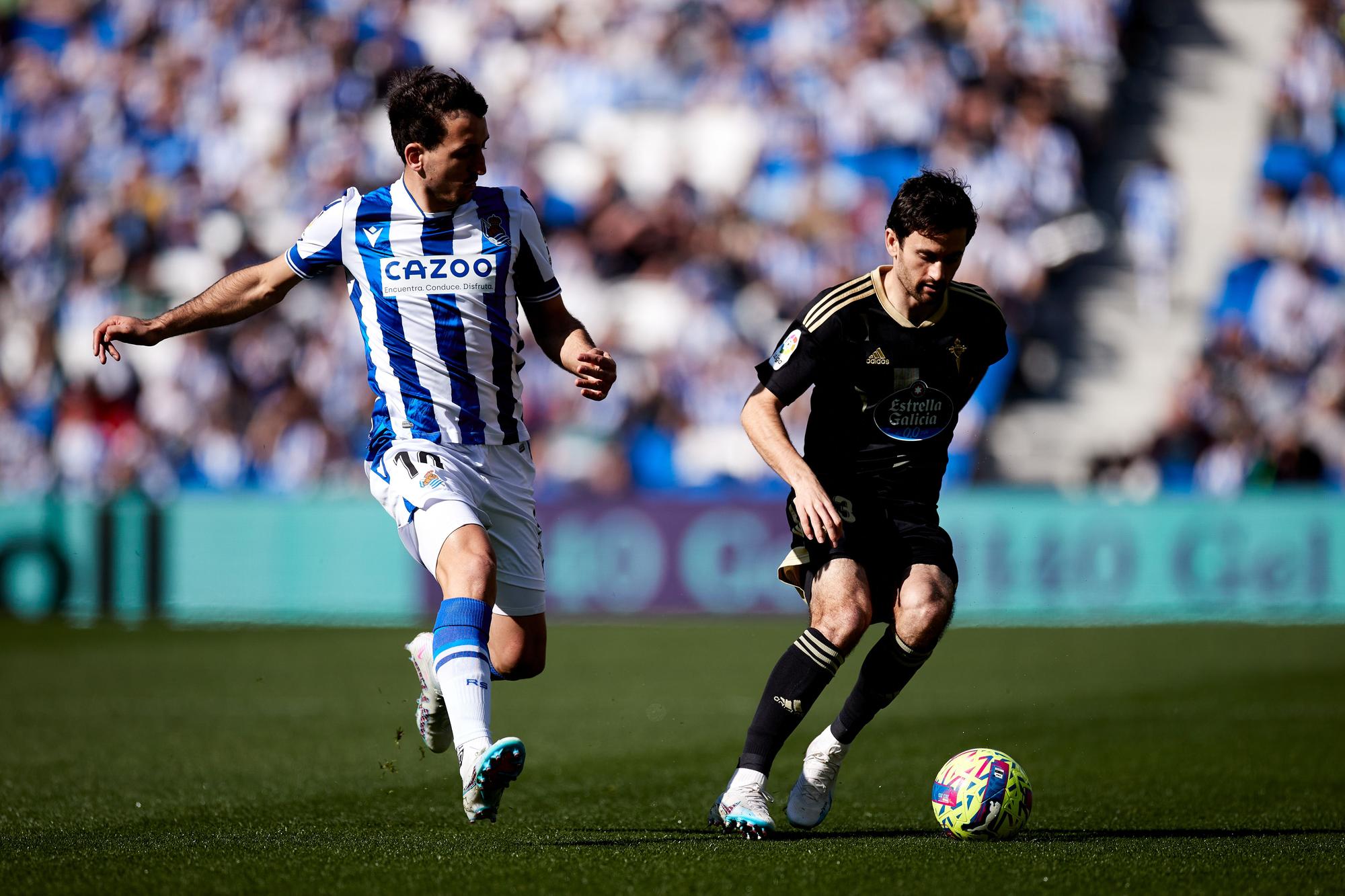 Todas las imágenes del partido entre la Real Sociedad y el Celta