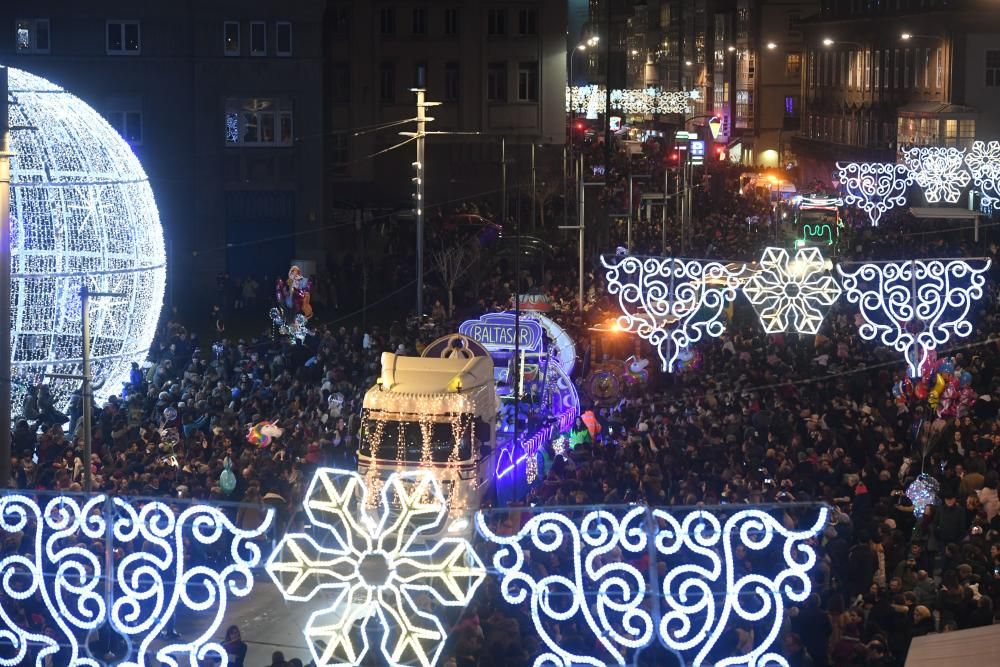 Cabalgata de Reyes de A Coruña 2019