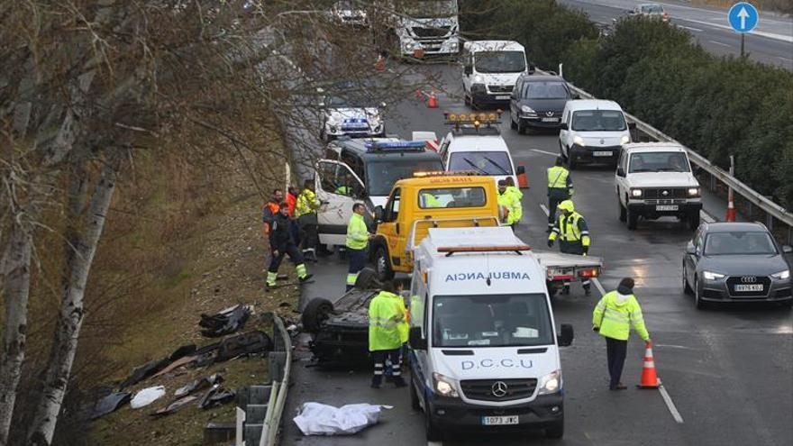 La Guardia Civil busca al dueño de la oveja que causó el accidente con dos fallecidos