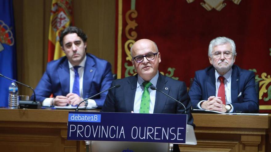 Manuel Baltar, presidente de la Deputación de Ourense. // I. Osorio