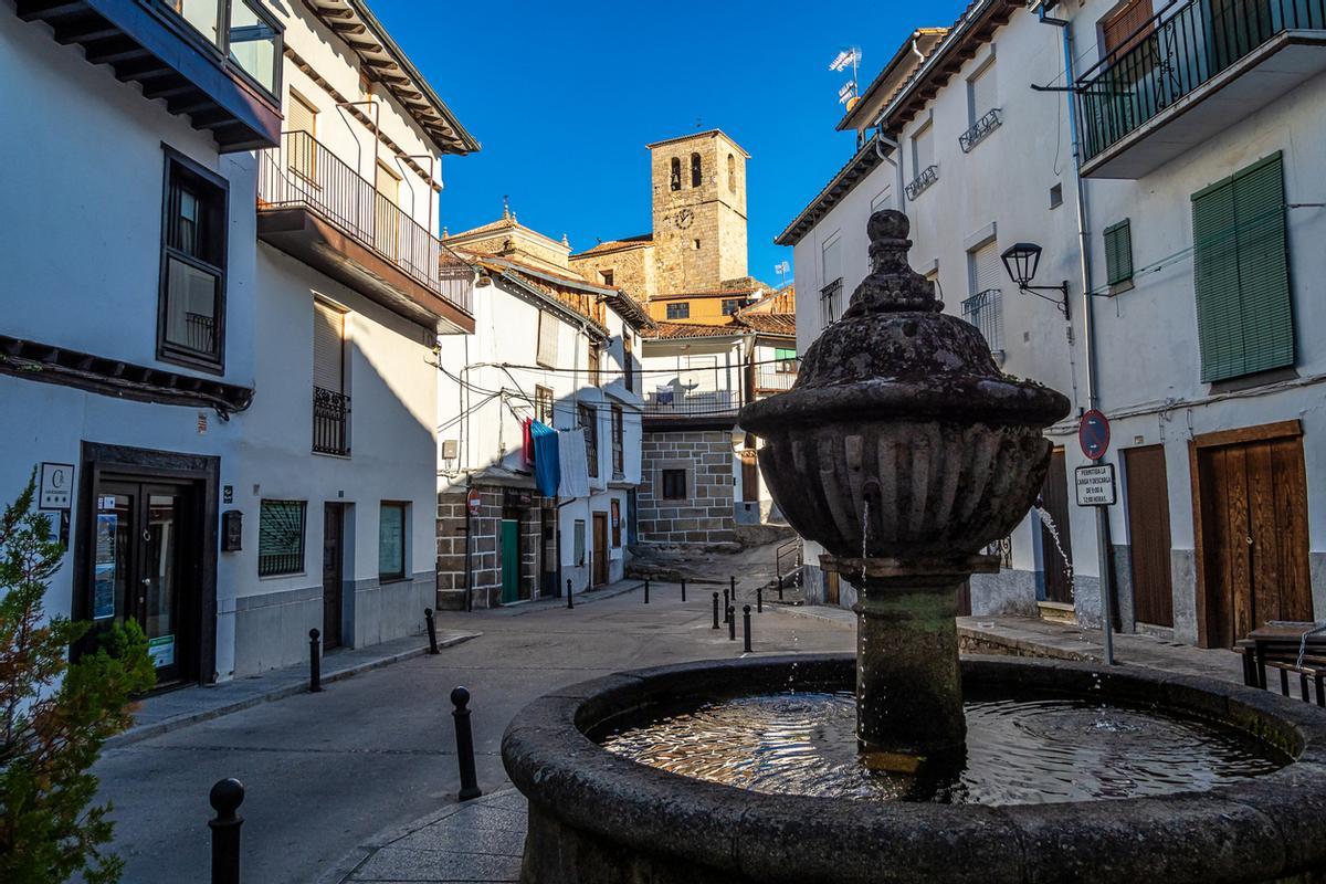 Fuente de la Plaza, Hervas, Ambroz